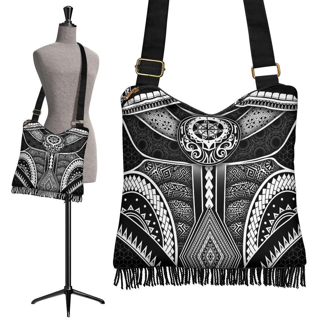 Polynesian Crossbody Boho Handbag - Patterns Poly Unique - Polynesian Pride
