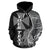 Wallis nd Futuna Polynesian Custom Hoodie Coconut Black - Polynesian Pride