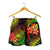 American Samoa Polynesian Women Shorts - Reggae Plumeria - Polynesian Pride