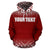 Poly All Over Custom Hoodie Polynesian Fog Red Style - Polynesian Pride