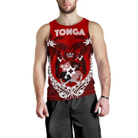 Tonga Polynesian Coconut Men's Tank Top A02 - Polynesian Pride