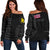 Hawaii Kanaka Polynesian Personalized Women's Off Shoulder Sweater - Grey Grey - Polynesian Pride