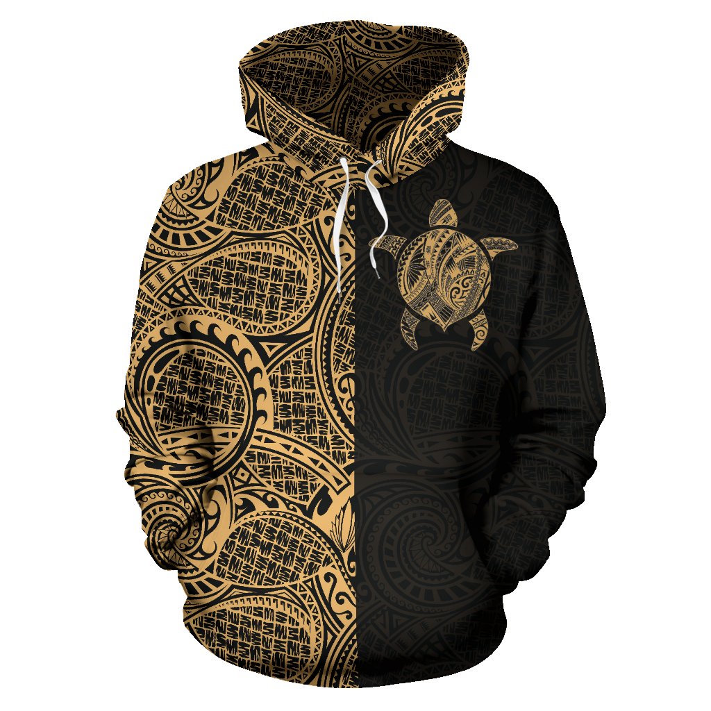 Hawaii Hoodie Turtle Polynesian - Polynesian Pride
