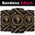 Hawaiian Ikaika Warrior Gold Bandana 3-Pack - Polynesian Pride