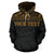 Guam Polynesian All Over Custom Hoodie Yellow Horizontal Style - Polynesian Pride