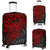 Guam Polynesian Luggage Covers - Red Turtle Flowing Red - Polynesian Pride