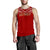 Rotuma Men's Tank Top Melanesian Style Red - Polynesian Pride