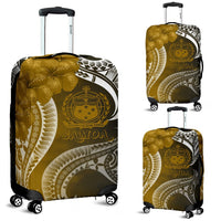 Samoa Luggage Covers - Samoa Seal Wave Style (Gold) - Polynesian Pride