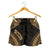 Austral Islands Women's Shorts - Polynesian Chief Gold Version Women Gold - Polynesian Pride