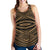 Polynesian Tatau Gold Women's Racerback Tank Top Gold - Polynesian Pride