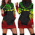 Federated States Of Micronesia Women's Hoodie Dress - Polynesian Reggae Chief Reggae - Polynesian Pride