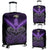 Maori Manaia New Zealand Luggage Covers Purple Purple - Polynesian Pride