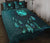 Tonga Polynesian Quilt Bed Set Dreamcatcher Blue Blue - Polynesian Pride