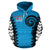 Fiji Custom Hoodie Warrior Style - Polynesian Pride