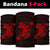 Hawaii Turtle Hibiscus Plumeria Polynesian Bandana 3-Pack - Unique Style Red - Polynesian Pride