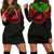 Tokelau Women Hoodie Dress - Tokelau Coat Of Arms Polynesian Reggae Color Reggae - Polynesian Pride