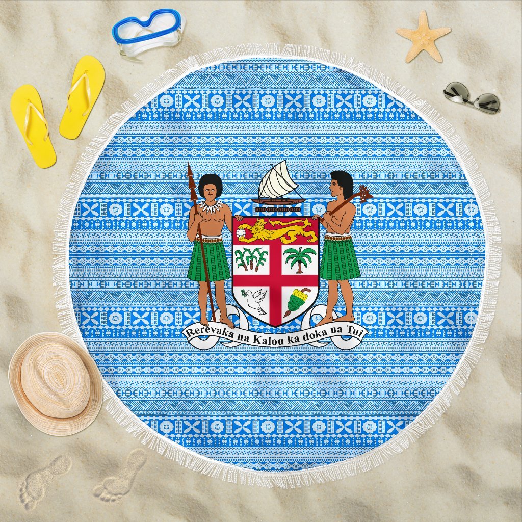 Fiji Beach Blanket Tapa Th5 - Polynesian Pride