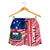 Samoa Flag Polynesian All Over Print Women's Shorts - Polynesian Pride