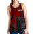 Samoa Women's Racerback Tank - Samoa Seal With Polynesian Pattern In Heartbeat Style (Red) - Polynesian Pride