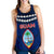 Guam Polynesian Women Racerback Tank - Vibes Version Blue - Polynesian Pride