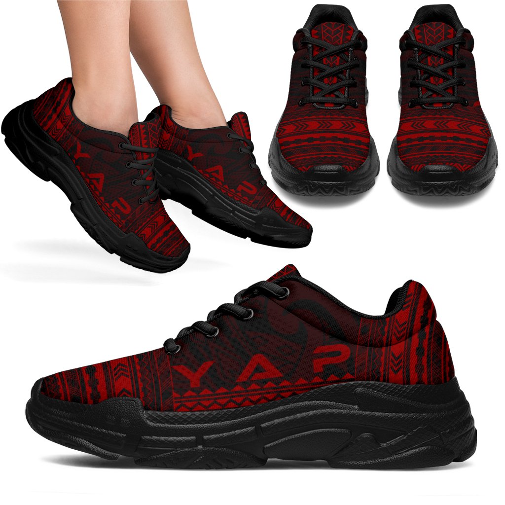 Yap Chunky Sneakers - Polynesian Chief Red Version - Polynesian Pride