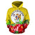 Niue Polynesian Hoodie Flag Hibiscus - Polynesian Pride