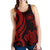 Samoa Polynesian Women Racerback Tank - Red Tentacle Turtle - Polynesian Pride