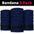 Hawaiian Polynesian Bandana 3 - Pack Basic Warrior Blue - Polynesian Pride