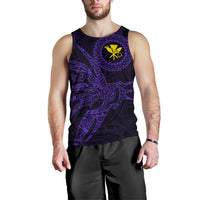 Hawaii Tank Top Polynesian Kanaka Map Hawaiian Men's Tank Top - Purple - TT Style - Polynesian Pride