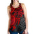 Tahiti Polynesian Women's Racerback Tank - Red Turtle - Polynesian Pride