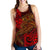 Polynesian Women's Racerback Tank - Red Shark Polynesian Tattoo - Polynesian Pride