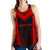 Hawaii Kanaka Polynesian Women's Racerback Tank Active Red - Polynesian Pride