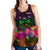 Fiji Personalised Women's Racerback Tank - Summer Hibiscus - Polynesian Pride