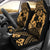 Tonga Polynesian Car Seat Covers - Tonga Gold Seal Polynesian Tattoo Universal Fit Gold - Polynesian Pride