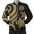 American Samoa Bomber Jacket - Gold Tentacle Turtle - Polynesian Pride