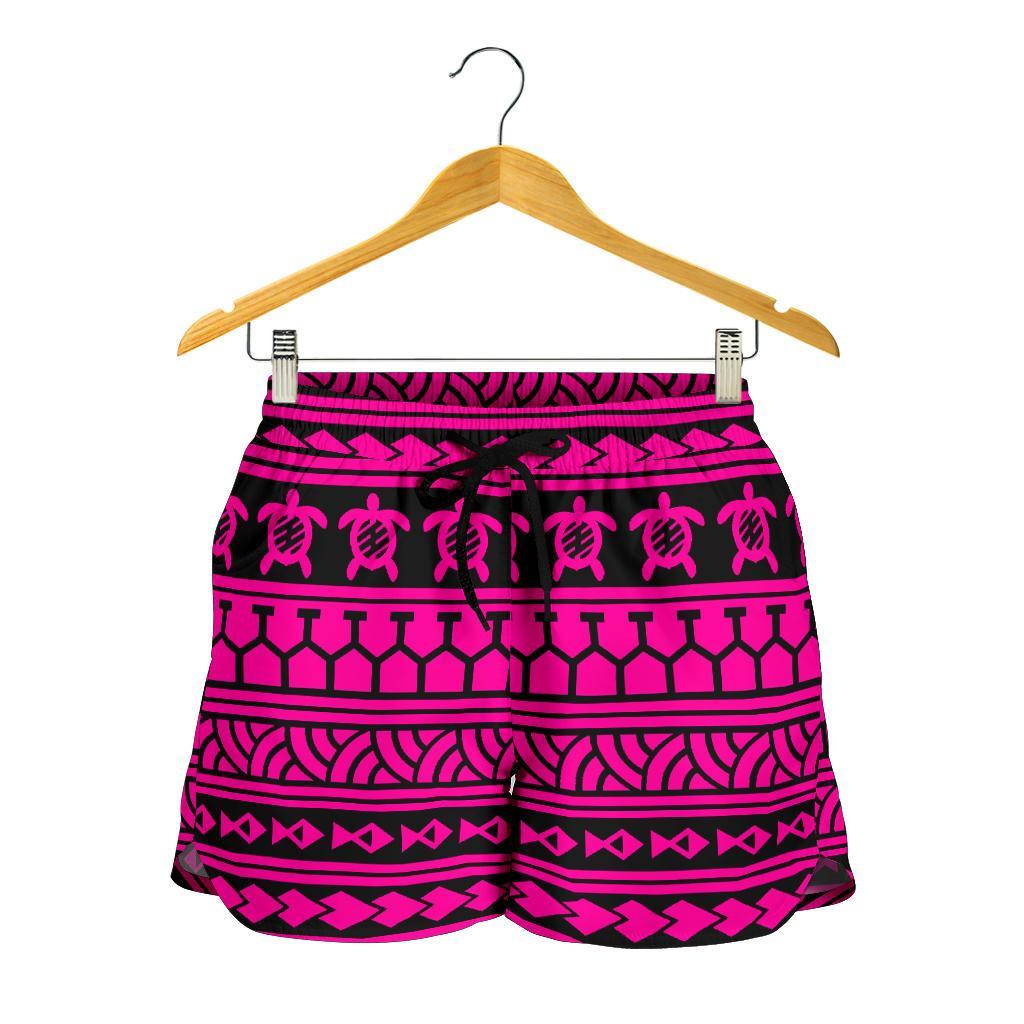 Polynesian Tattoo Tribal Pink Women's Short - Polynesian Pride