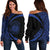 Hawaii Polynesian Women's Off Shoulder Sweater 04 White - Polynesian Pride