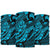 New Zealand Maori Polynesian Tattoo Bandana - Blue One Size Blue - Polynesian Pride