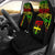 Fiji Tapa Custom Personalised Car Seat Covers - Fiji FLag Polynesian Reggae Curve Universal Fit Reggae - Polynesian Pride