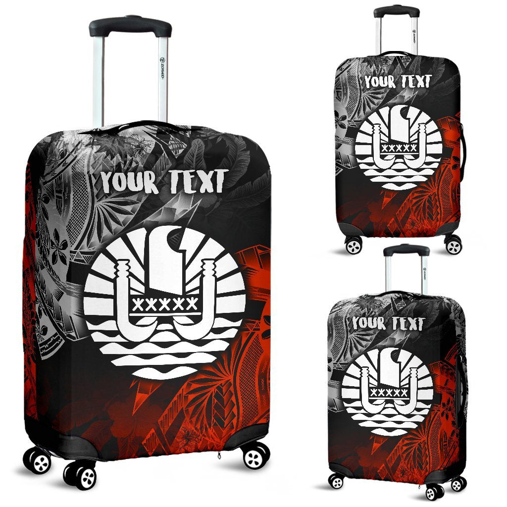 Tahiti Polynesian Personalised Luggage Covers - Vintage Polynesian Turtle - Polynesian Pride
