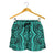 Polynesian Symmetry Turquoise Women's Short Women Turquoise - Polynesian Pride