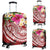 FSM Polynesian Luggage Covers - Summer Plumeria (Red) - Polynesian Pride