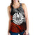 Tahiti Polynesian Women's Racerback Tank - Vintage Polynesian Turtle Black - Polynesian Pride