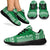 Norfolk Island Sporty Sneakers - Polynesian Chief Flag Version Black - Polynesian Pride