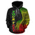 Papua New Guinea Polynesian Custom Hoodie Coconut Reggae - Polynesian Pride