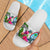 Guam Slide Sandals - Turtle Plumeria Banana Leaf - Polynesian Pride