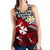 Dab Trend Style Rugby Women Racerback Tank Wallis and Futuna Red - Polynesian Pride