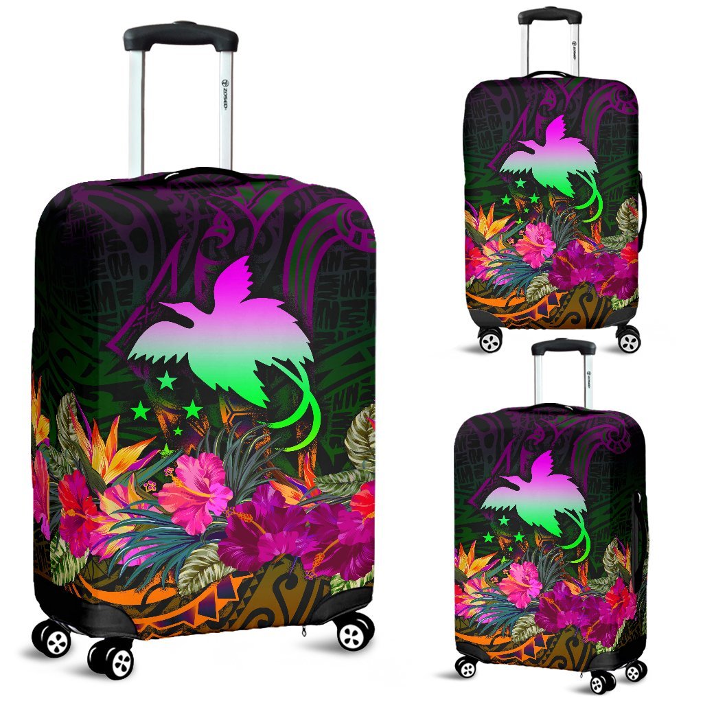 Papua New Guinea Luggage Covers - Summer Hibiscus - Polynesian Pride