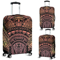 Polynesian Luggage Cover 02 Black - Polynesian Pride
