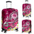 FSM Custom Personalised Luggage Covers - Turtle Plumeria (PINK) - Polynesian Pride